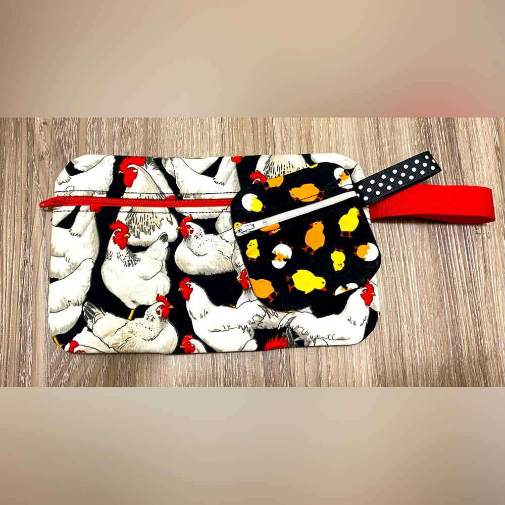 Zip Up Pouch, Mini Pouch